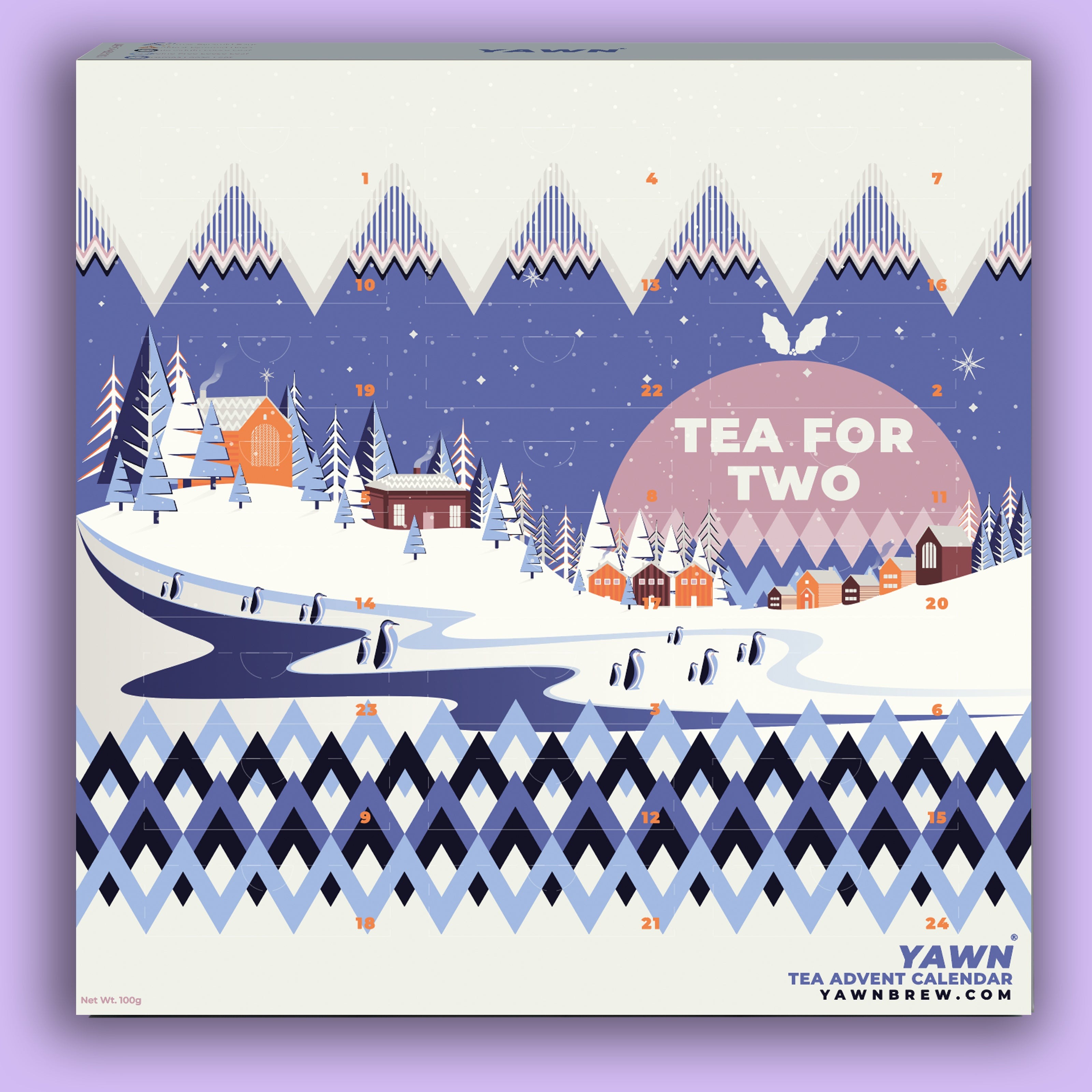 Tea Revv Pyramid Tea Bag Advent Calendar 2023