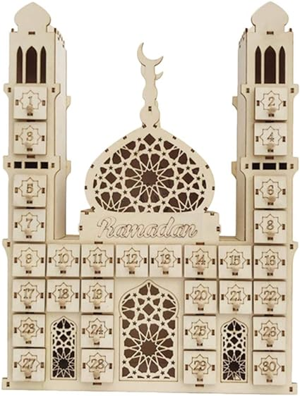 Wooden Ramadan Advent Calendar
