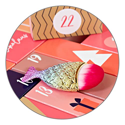 ND24 NailDesign Adventskalender - Luxuriöses 24-teiliges Nail Art Geschenke Set mit Nailart, Lacke, Gele, ToGo Nagellampe & Zubehör variant