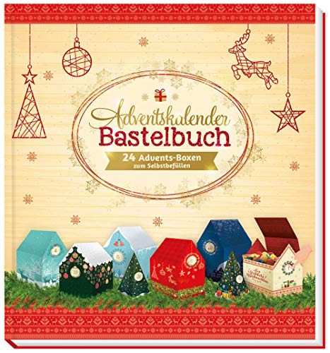 Trötsch Bastelbuch mit Bastelbögen Adventskalender zum Selbstgestalten und Verschenken: Weihnachtskalender Bastelkalender