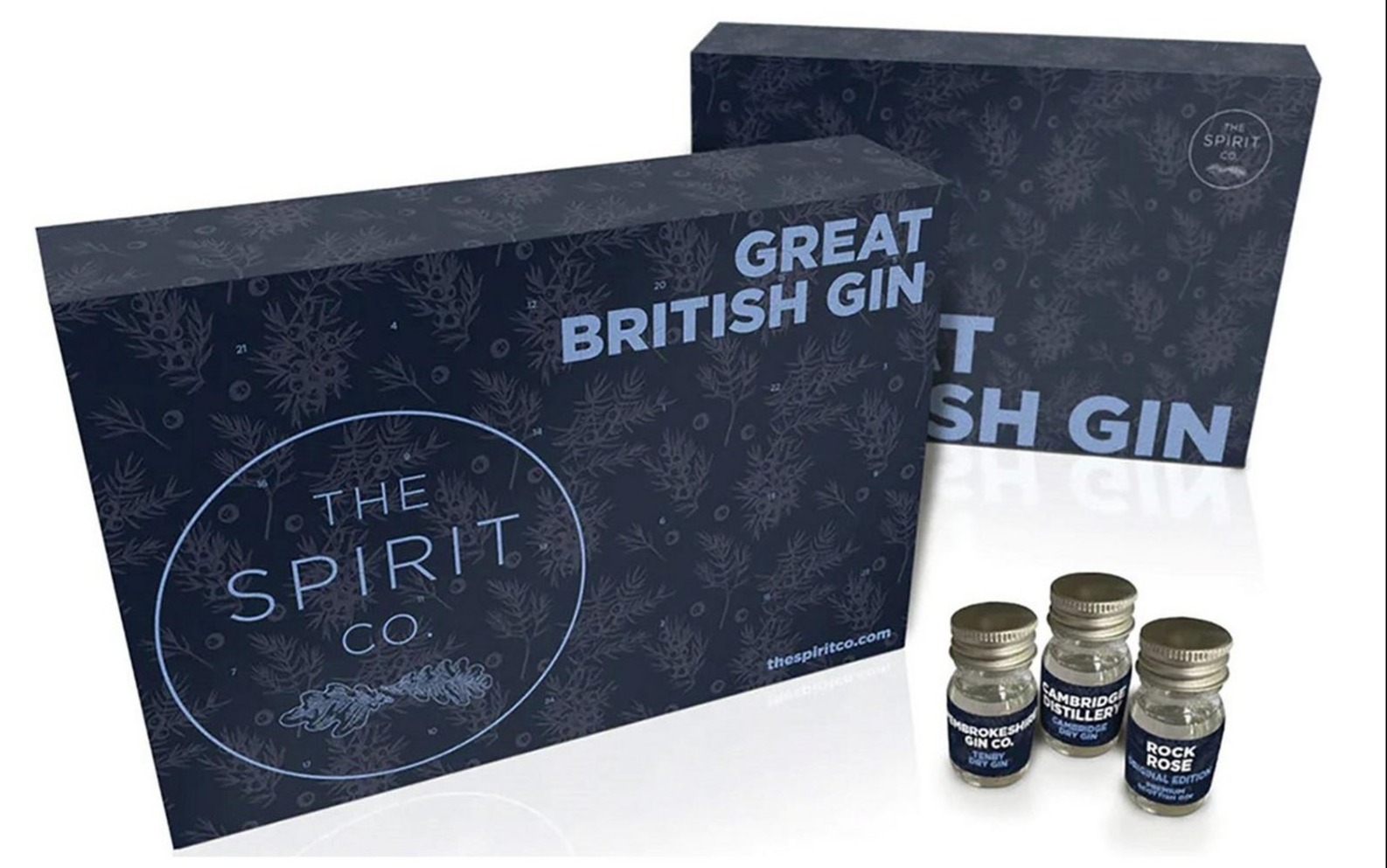 Spicers Of Hythe Spirit & Co Great British Gin Advent Calendar Content (EN)