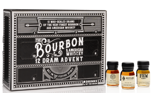 Drinks By The Dram The 12 Dram Bourbon & American Whiskey Advent Calendar