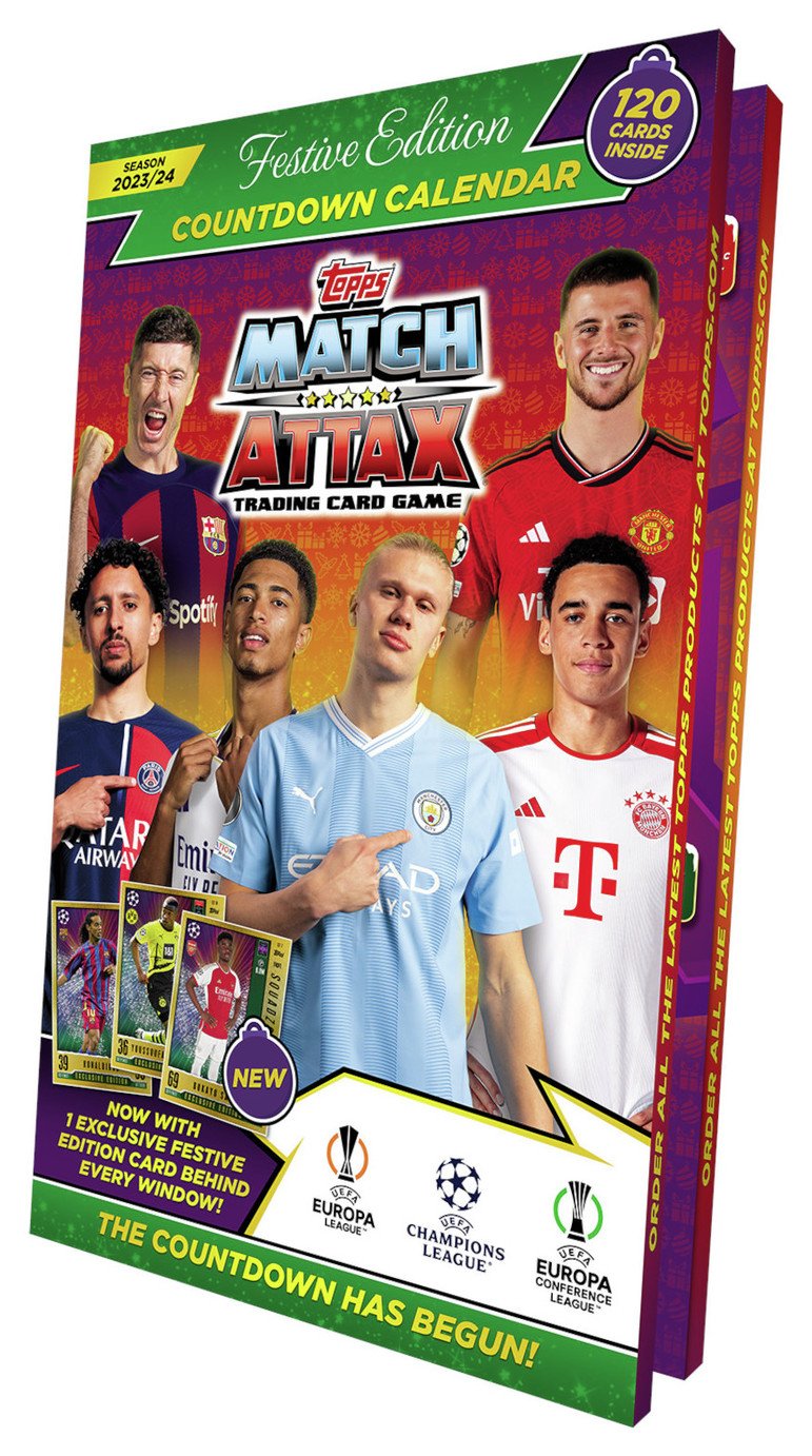Match Attax Countdown Advent Calendar 2023