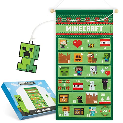 Minecraft Adventskalender 2022 Kinder Füllen Sie Ihren eigenen Wand Weihnachtskalender