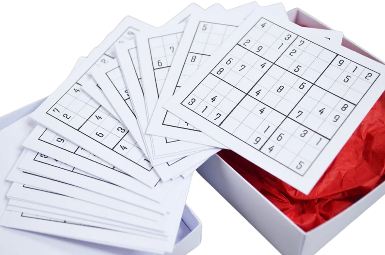 Sudoku Schachtel Adventskalender