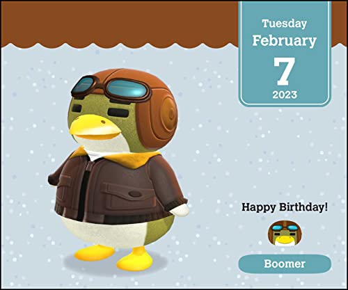 Animal Crossing: New Horizons 2023 Day-to-Day Calendar variant