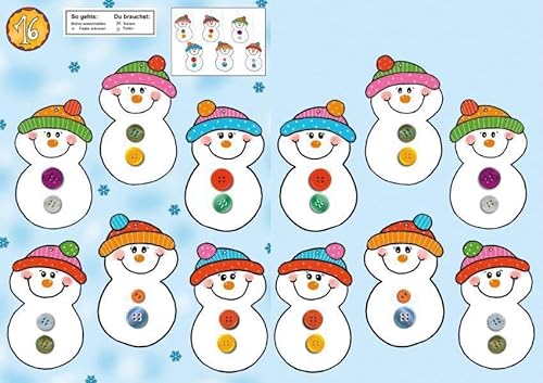 Bastel-Adventskalender Kinder Bastel-Adventskalender Kinder