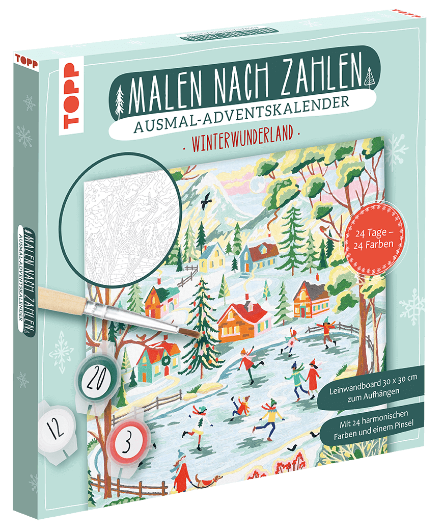 Topp Malen nach Zahlen Adventskalender 2022