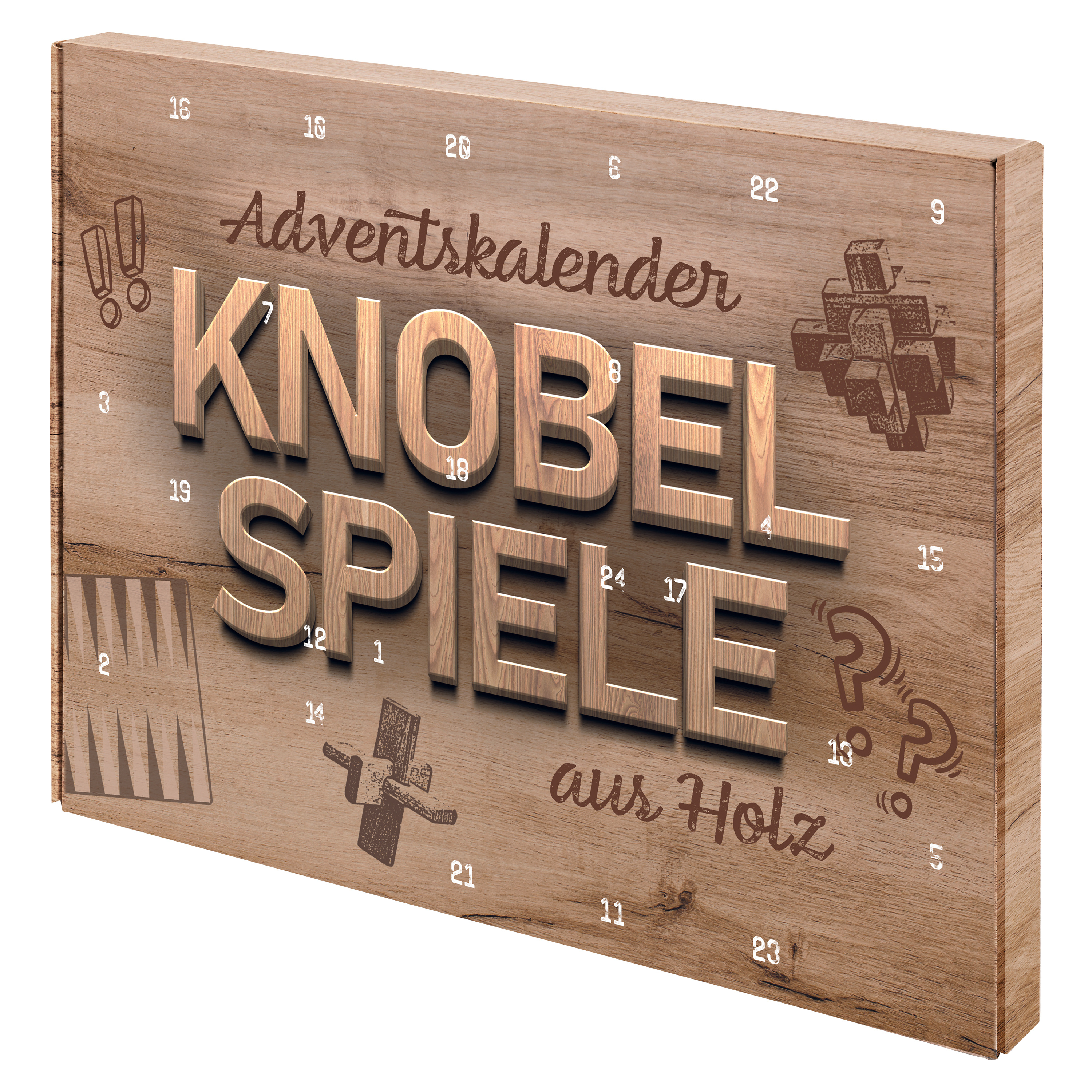 Adventskalender Knobelspiele Holz - Kalender bei Weltbild.de