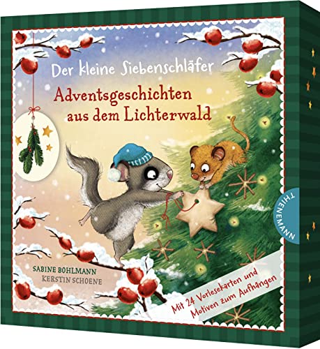 Der kleine Siebenschläfer: Adventsgeschichten aus dem Lichterwald: Adventskalender-Box