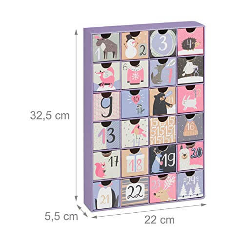 Relaxdays Adventskalender Relaxdays Adventskalender