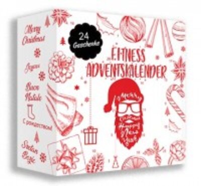 Sport Fitness Adventskalender für Männer & Frauen mit 24 Geschenken