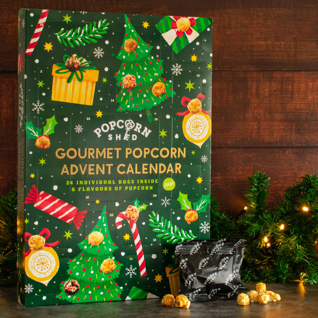 Popcorn Shed Vegan Gourmet Popcorn Advent Calendar