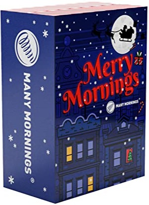 Many Mornings Socken Adventskalender 24 lustige und bunte Socken - 35-38