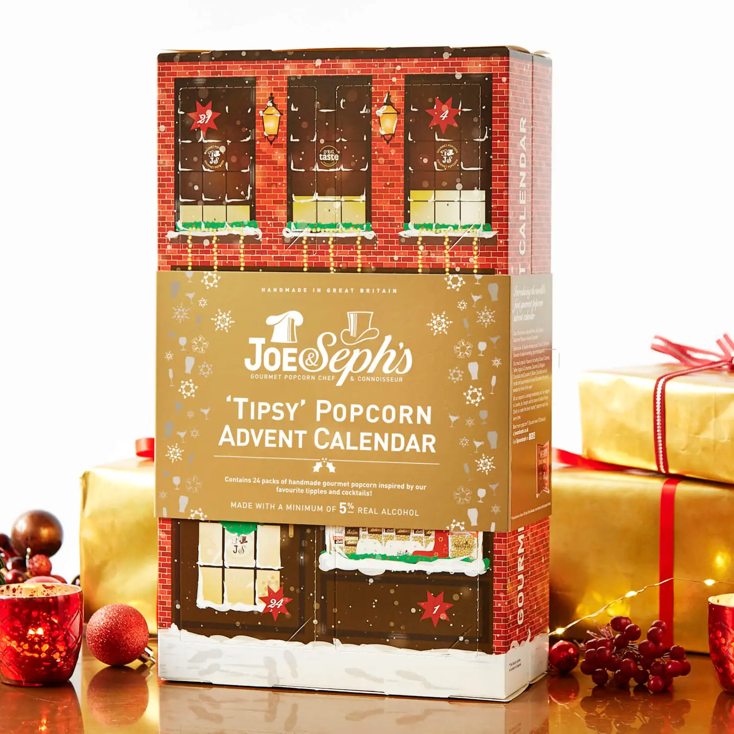 Joe & Seph's Tipsy Popcorn Advent Calendar 2023