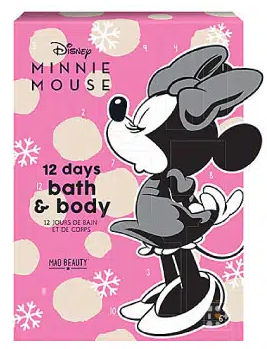 Minnie Mouse Bath & Body 12 Days Advent Calendar 2023 Content (EN)