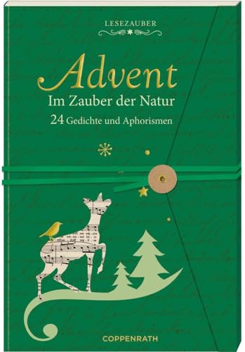 Briefbuch: Advent im Zauber der Natur - 24 Gedichte und Aphorismen (Literarische Adventskalender)