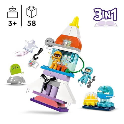 LEGO DUPLO 3-in-1-Spaceshuttle Adventskalender LEGO DUPLO 3-in-1-Spaceshuttle Adventskalender