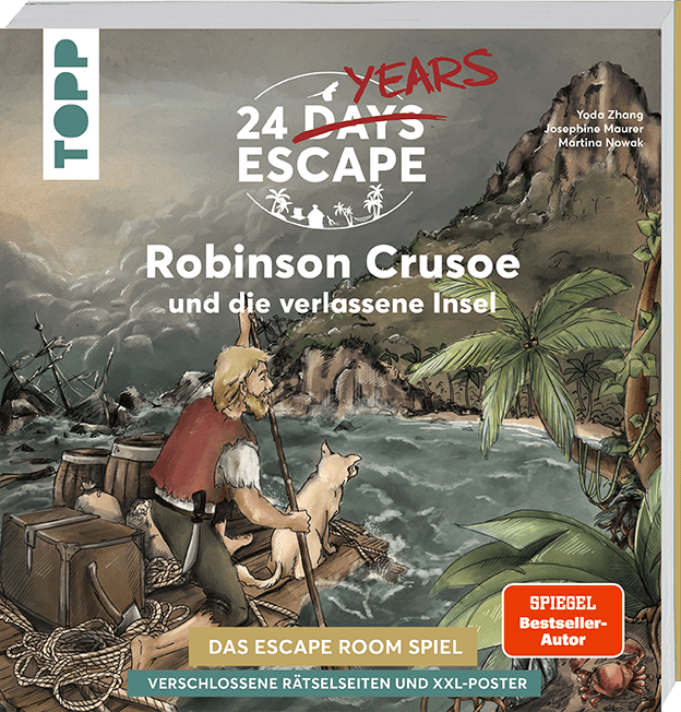24 HOURS ESCAPE – Das Escape Room Spiel – Daniel Defoes Robinson Crusoe und die verlassene Insel