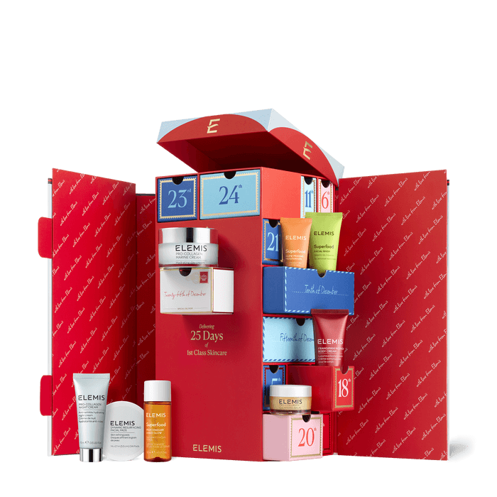 Elemis First Class Advent Calendar 2023 - Inhalt Content (EN)