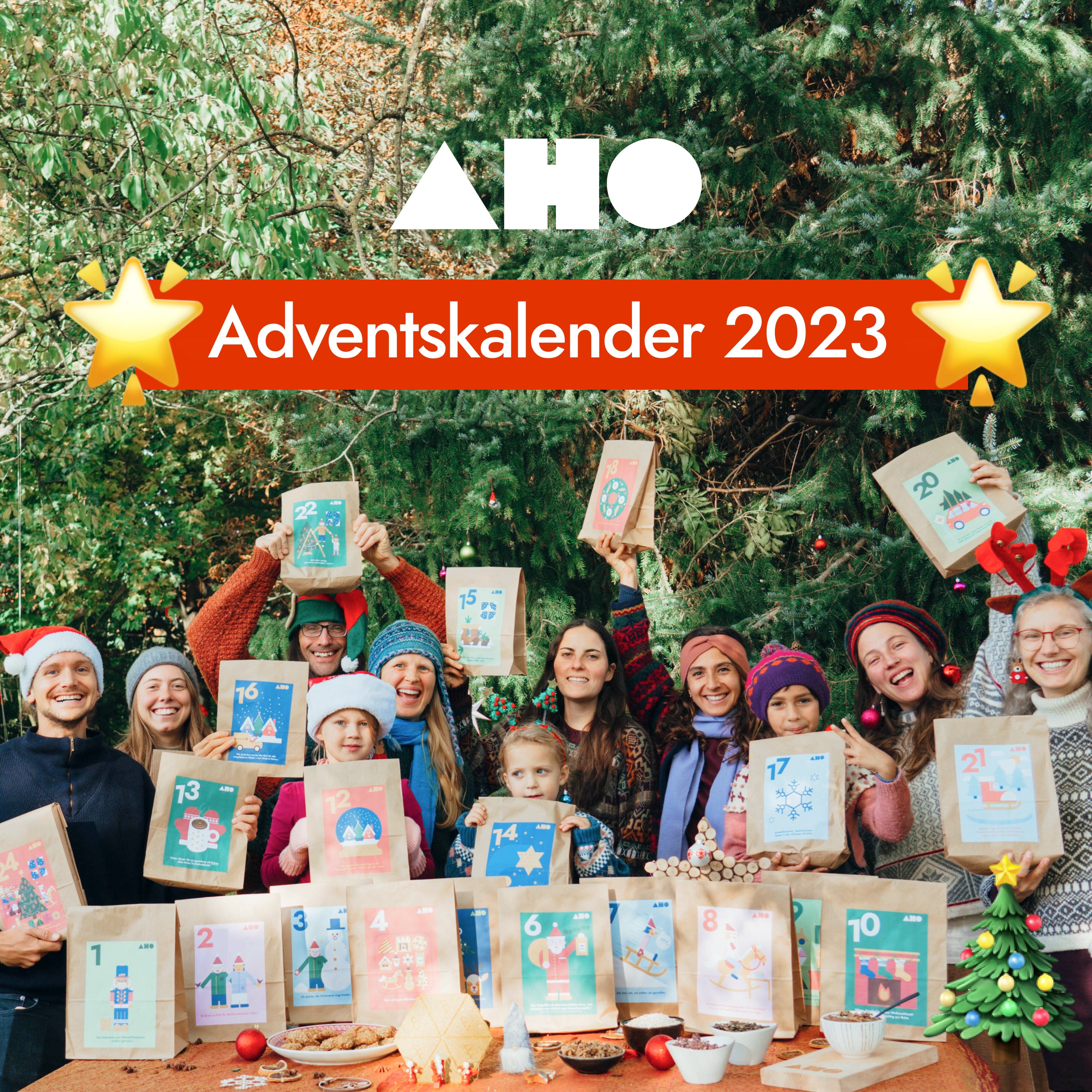 Handgemachter Adventskalender ❤️ Weihnachtszeit 2023