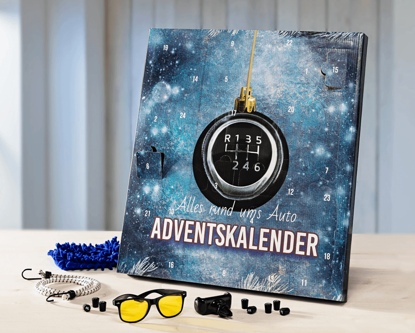 Weltbild Auto Adventskalender 2023 - Inhalt Inhalt (DE)