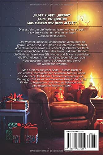 Der Wichtel und sein Schabernack: Ein magischer Adventskalender mit dem Weihnachtswichtel I Liebevolle Wichtelbriefe für Kinder! variant