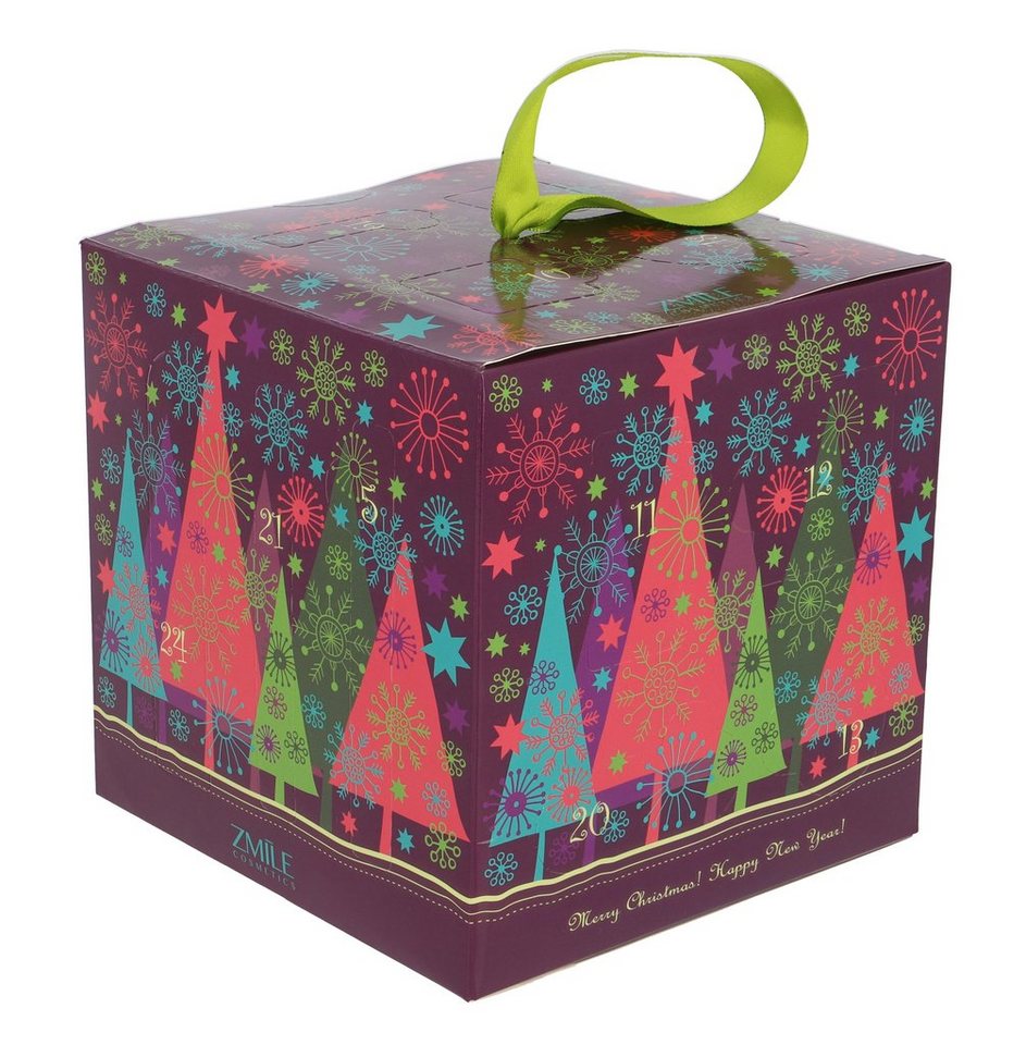 ZMILE COSMETICS Adventskalender Kosmetik Adventskalender Cube 'Christmas Trees'