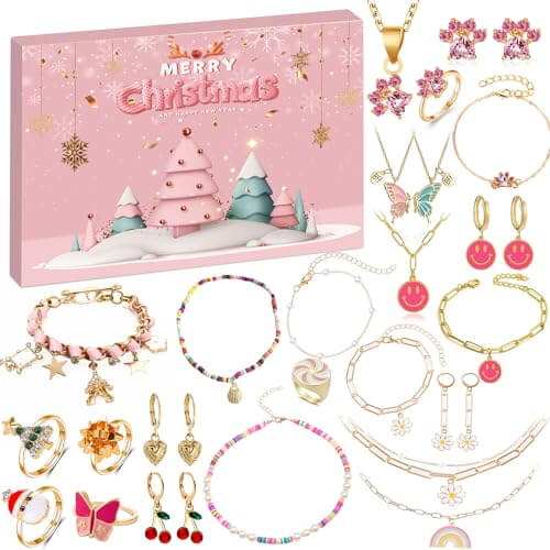 Schmuck Adventskalender für Kinder