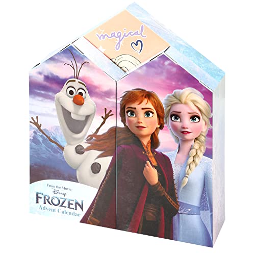 Frozen Adventskalender Kinder Schmuck Haar Weihnachten Countdown Spaß