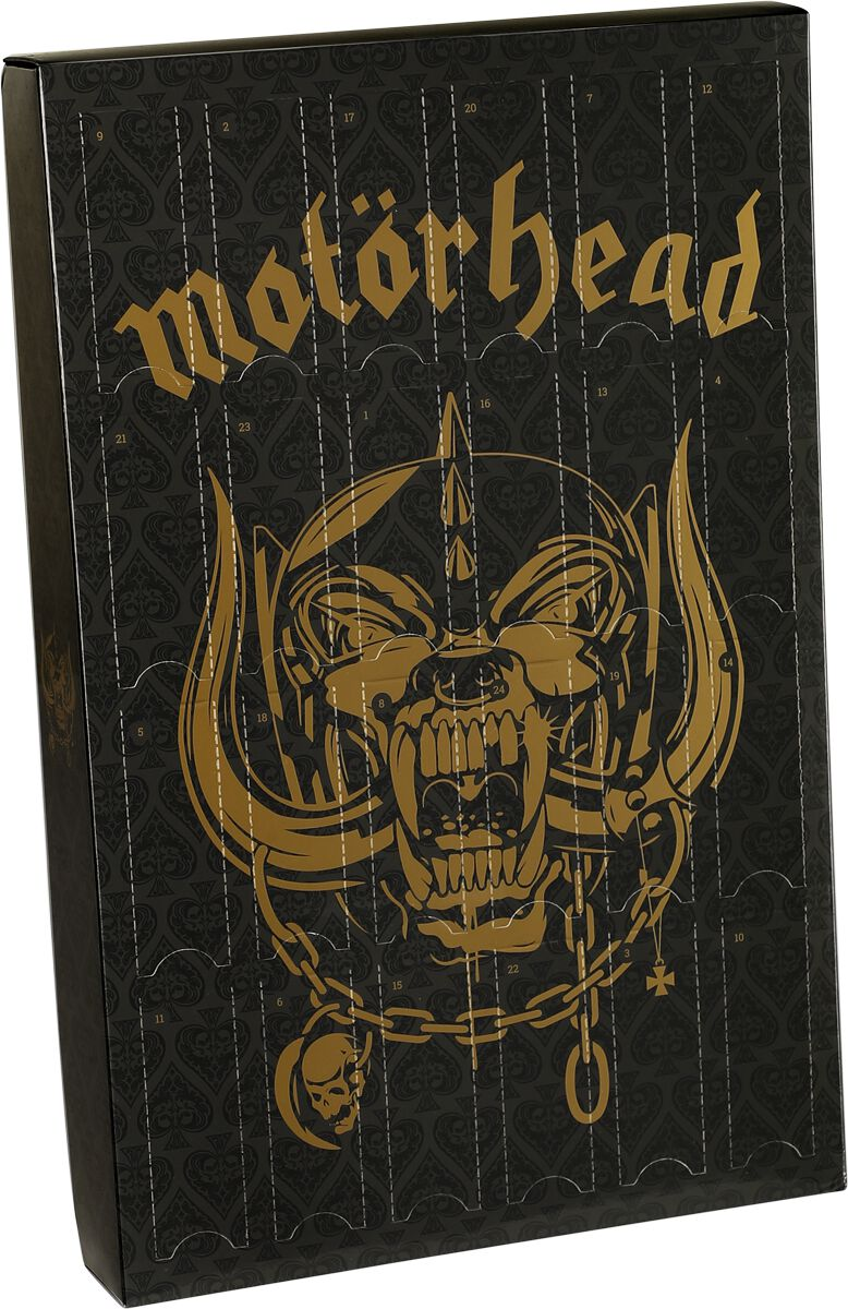 EMP "Motörhead Sockenkalender multicolor von Adventskalender 2023