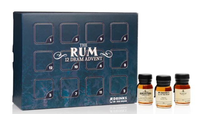 Drinks by the Dram Rum 12 Dram Advent Calendar 2023