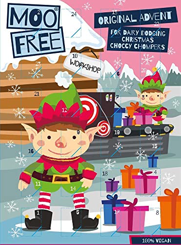 MooFree Adventskalender mit veganer Bio-Schokolade 100g variant