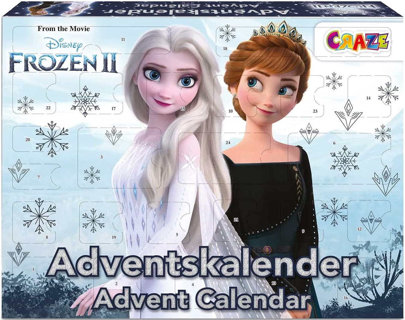 CRAZE Frozen II Spielzeugkalender