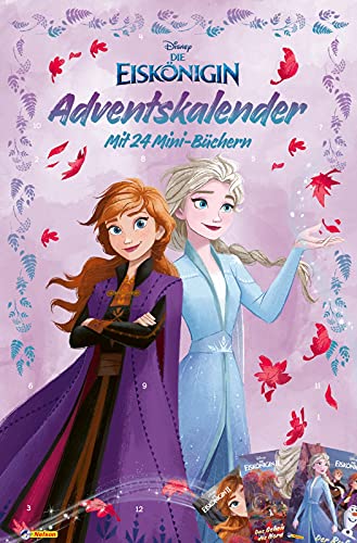 Disney Die Eiskönigin: Minibuch-Adventskalender: Mit 24 Mini-Büchern | Vorlesen, Malen und Rätseln (ab 3 Jahren) (Disney Eiskönigin)