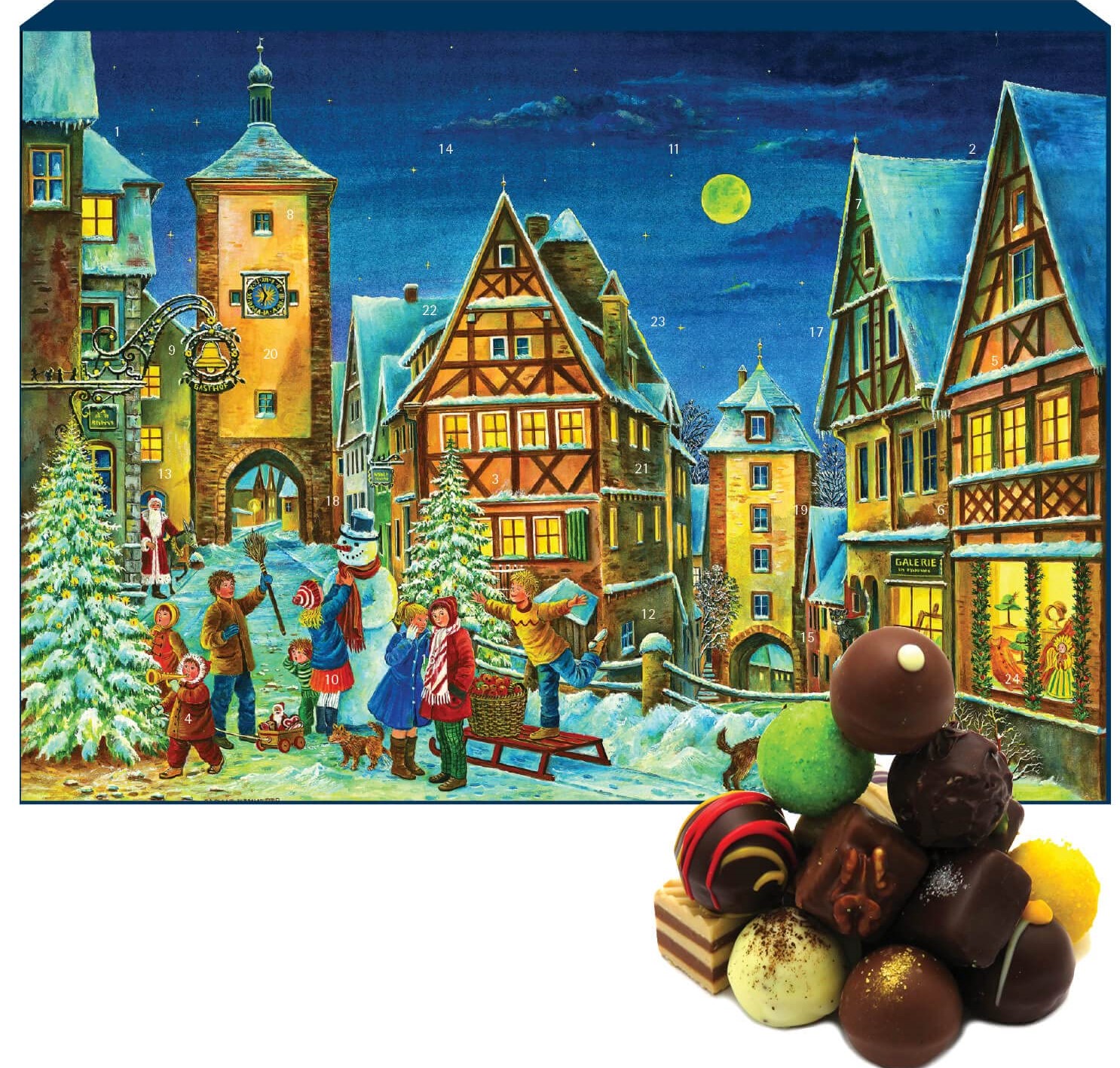 Hallinger Weihnachtsdorf Adventskalender