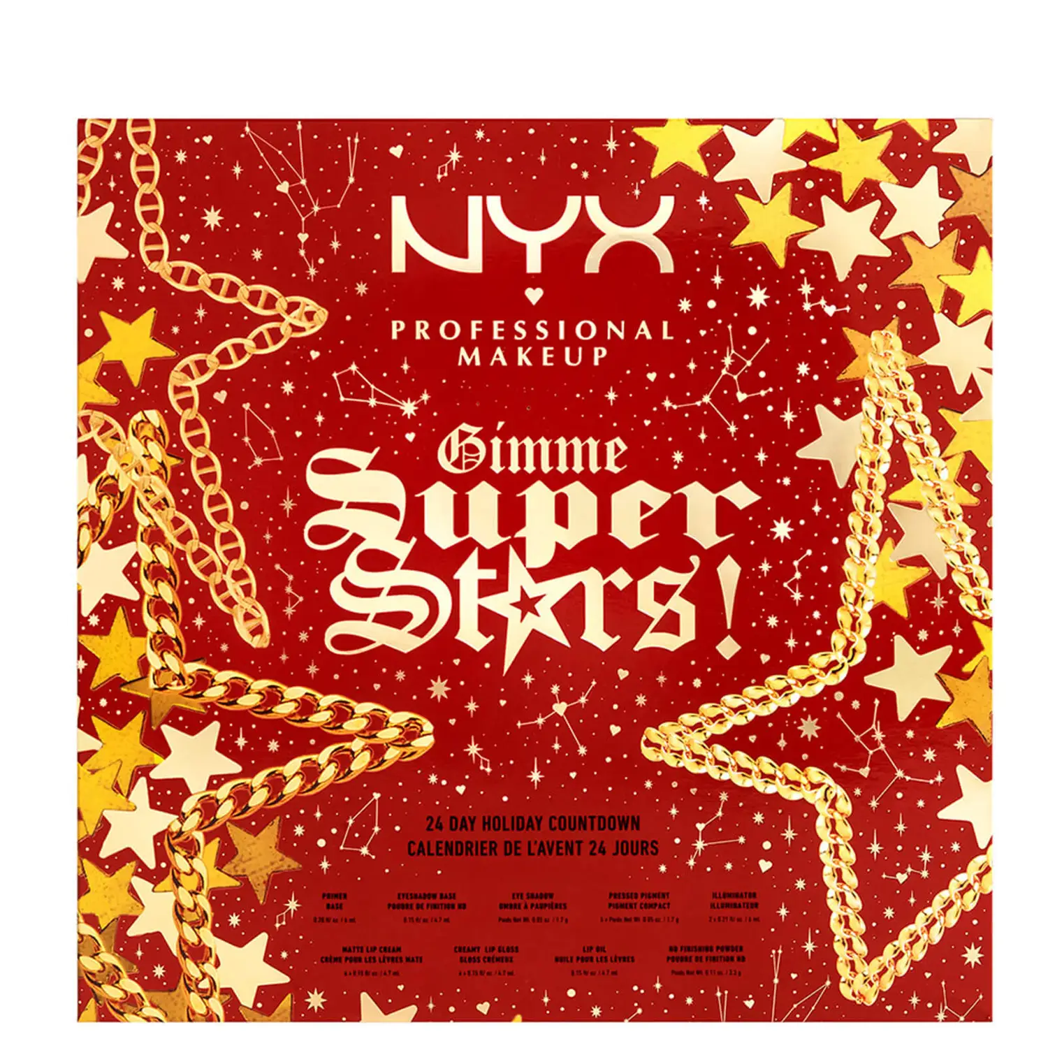 NYX Gimme Super Stars Advent Calendar