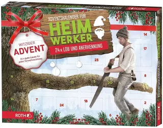 ROTH Adventskalender für Heimwerker ROTH Adventskalender für Heimwerker