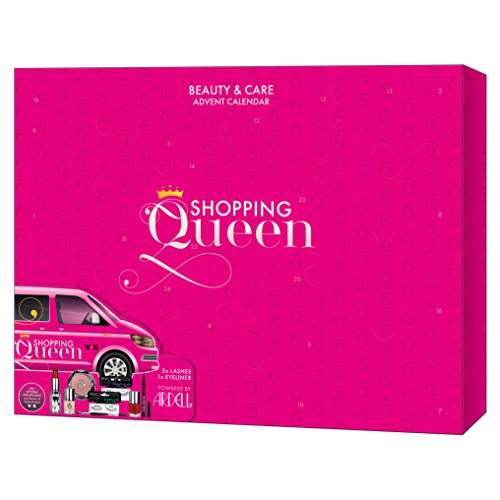 Shopping Queen meets ARDELL: Beauty & Care Adventskalender für Shopping Queens und Wimperwunder, Christmas Edition mit Lashes, Mascara, Make-Up, Kosmetik & Accessoires