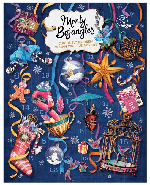 Monty Bojangles Vegan Cocoa Dusted Truffles Collection Premium Advent Calendar