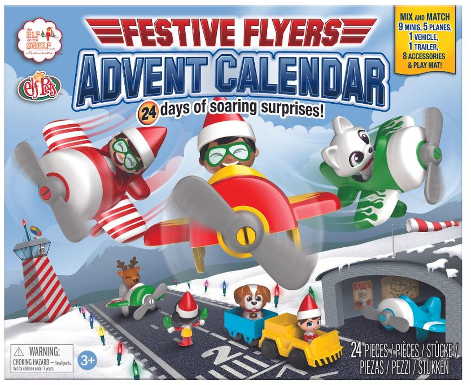 The Elf on the Shelf Festive Flyers Advent Calendar 2023 thumbnail