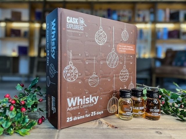 CASK EXPLORERS Whisky Advent Calendar - Inhalt Content (EN)
