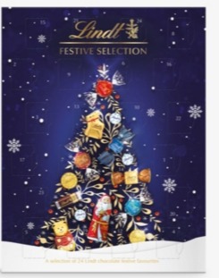 Lindt - Festive chocolate selection Advent Calendar 2023