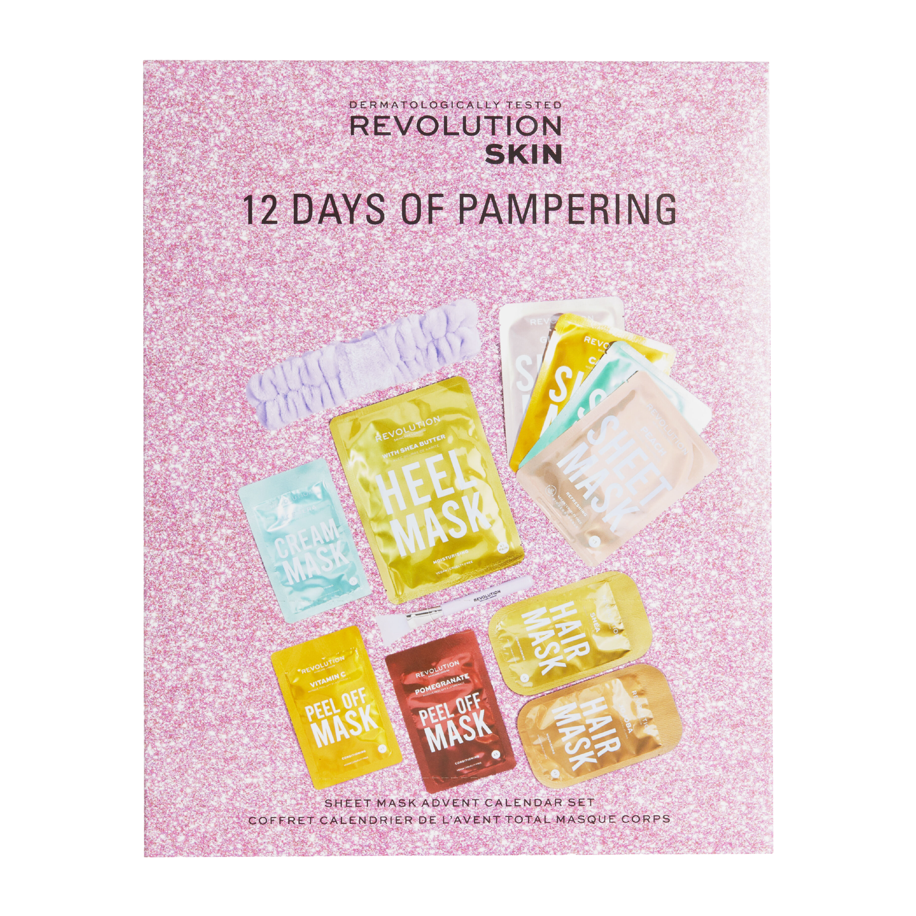 Revolution Skincare 12 Days of Face, Body & Hair Mask Advent Calendar | Revolution Beauty