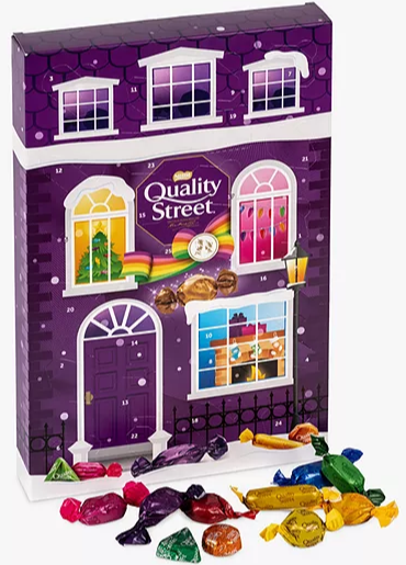 Nestlé Quality Street Advent Calendar - Inhalt Content (EN)