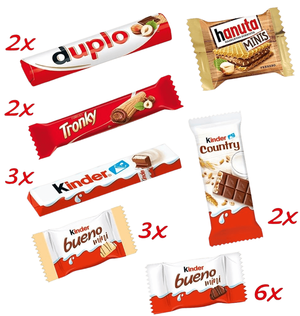 Kinderschokolade Adventskalender