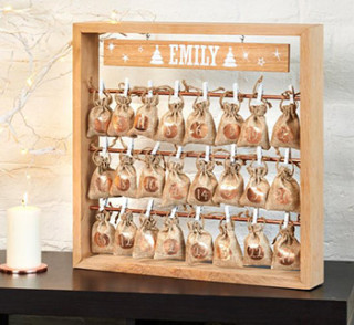 Adventskalender mit Rahmen Adventskalender mit Rahmen