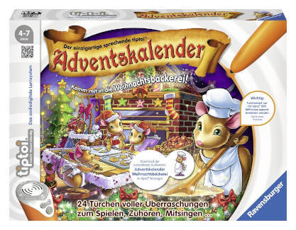 Adventskalender Ravensburger Tiptoi Weihnachtsbäckerei 2015