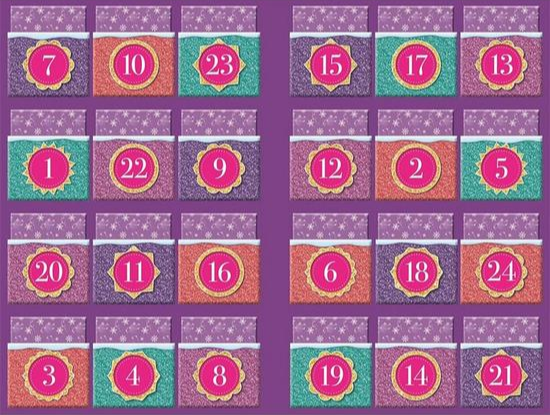 Disney Princess Collection Advent Calendar - Inhalt Content (EN)