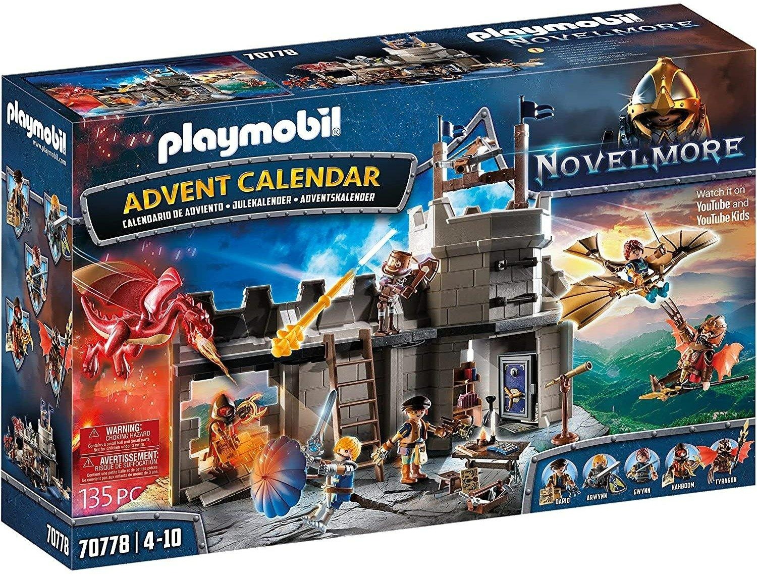 Playmobil 70778 Advent Calendar Novelmore | Debenhams